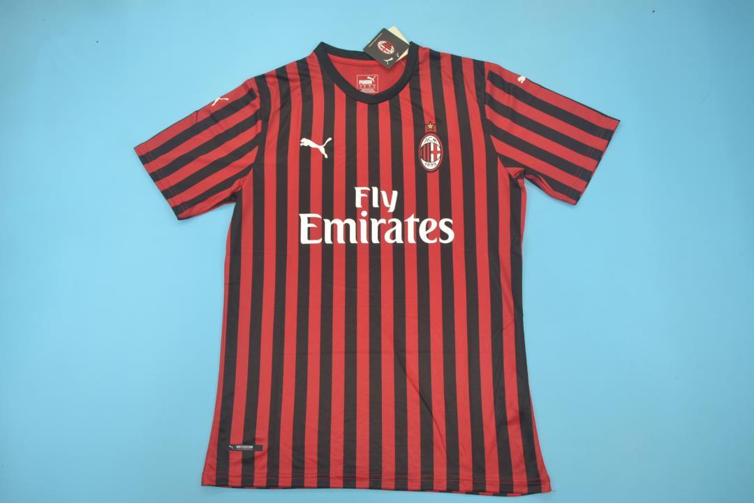 AAA Quality AC Milan 19/20 Home Soccer Jersey